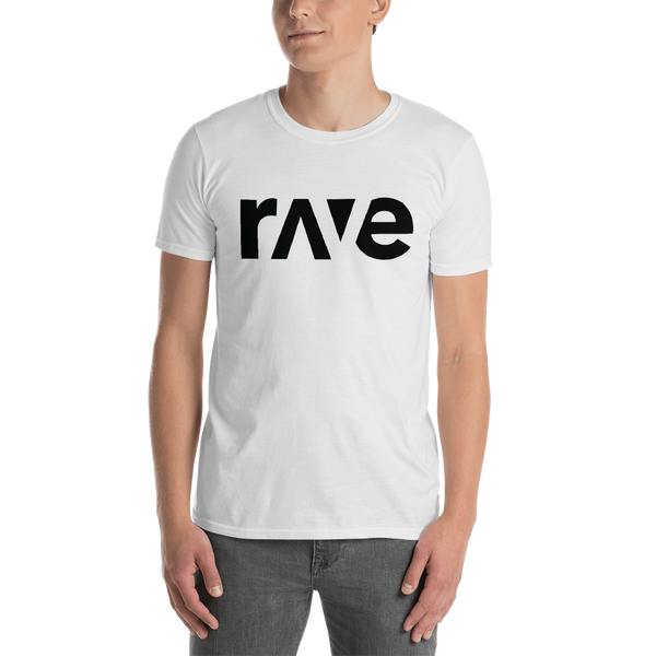 White Short-Sleeve Unisex Rave T-Shirt